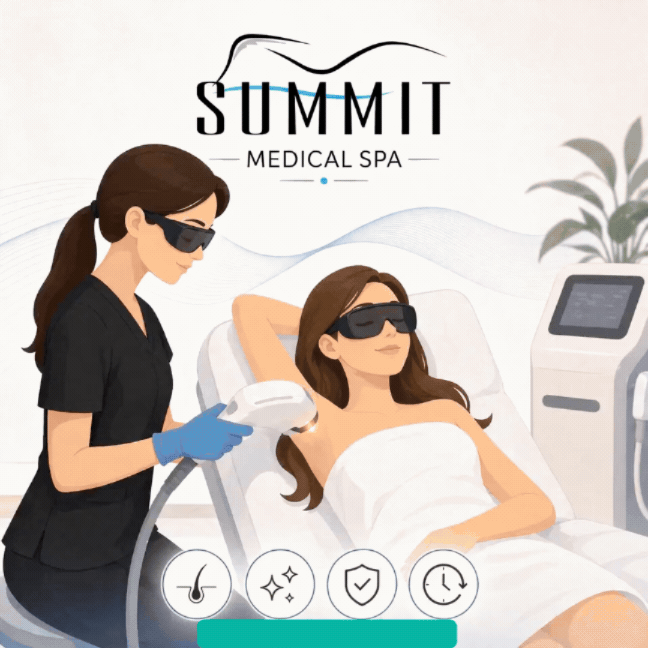 Full body laser hair removal spa treatment