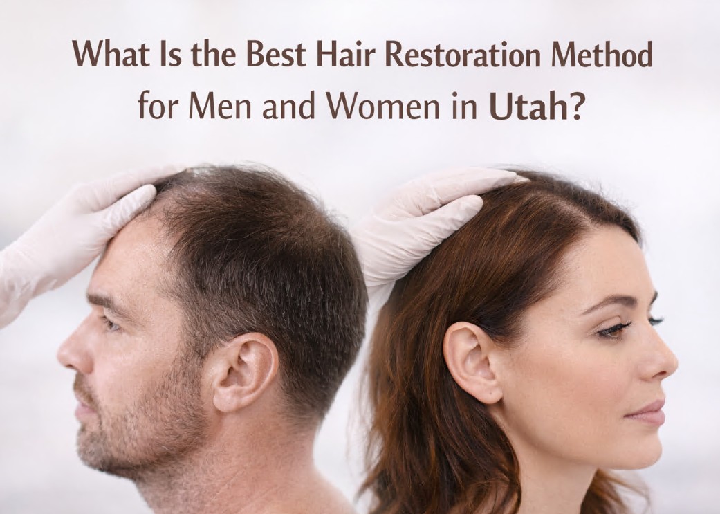Hair restoration treatment consultation for men and women