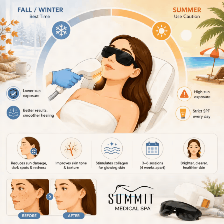 Best seasons for IPL skin rejuvenation treatments